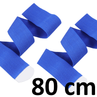Paar dehnbare Klettverschlußbänder - 80 cm